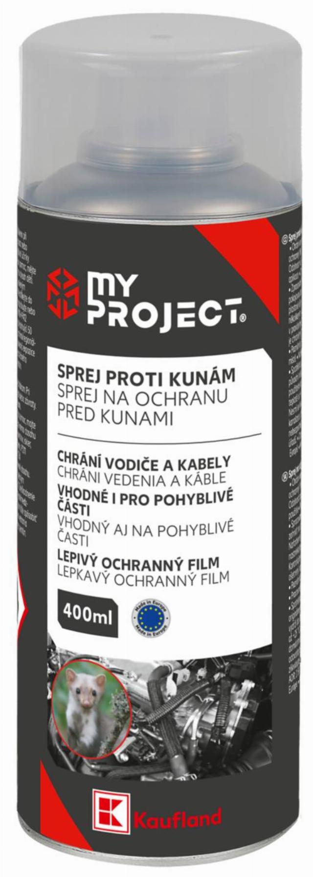 MY PROJECT Sprej proti kunám objem: 400 ml