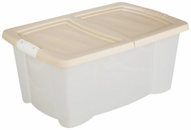 Box s víkem na kolečkách objem: 38 l