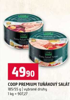 COOP PREMIUM TUŇÁKOVÝ SALÁT 185/55 g