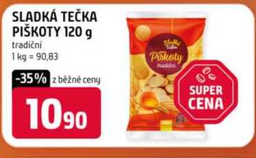 SLADKÁ TEČKA PIŠKOTY 120 g
