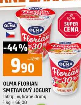 OLMA FLORIAN SMETANOVÝ JOGURT 150 g