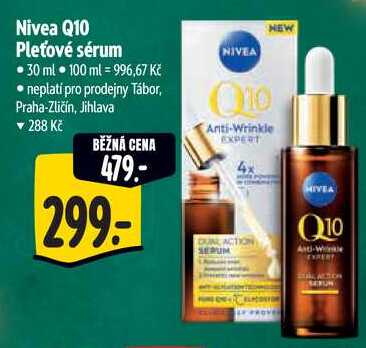 Nivea Q10 Pleťové sérum, 30 ml
