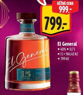 El General, 0,7 l