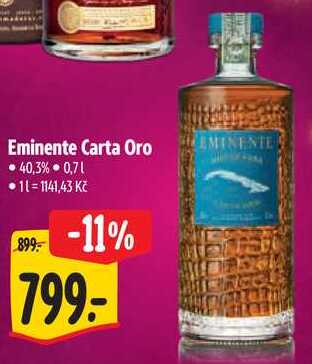 Eminente Carta Oro, 0,7 l
