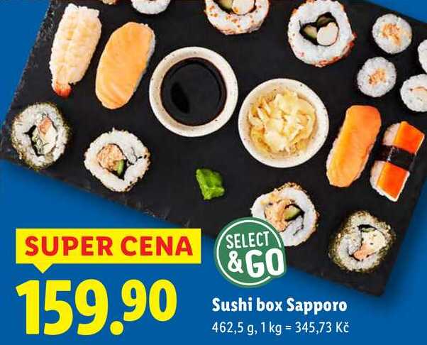 Sushi box Sapporo, 462,5 g