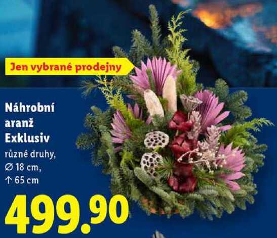 Náhrobní aranž Exklusiv