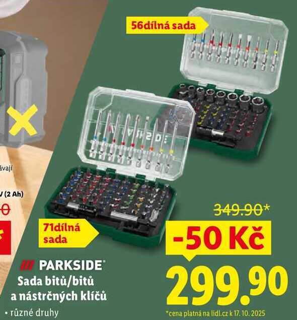 Sada bitů/bitů a nástrčných klíčů