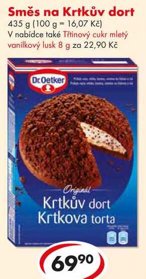 Směs na Krtkův dort, 435 g