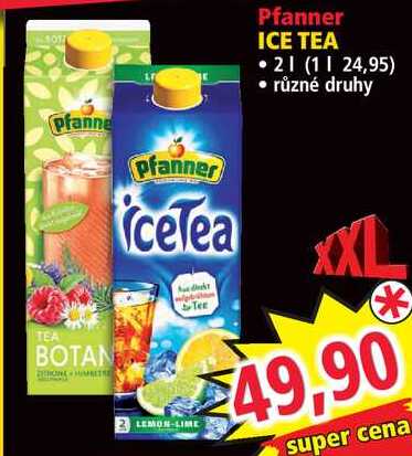 Pfanner ICE TEA, 2 l
