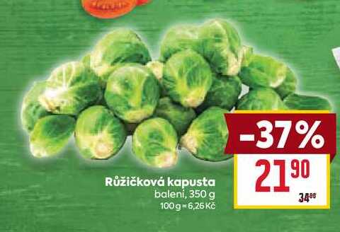 Kapusta růžičková 350g