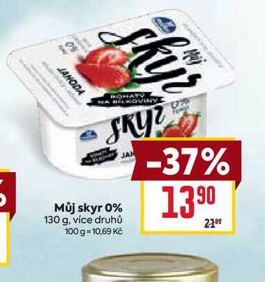 Můj skyr 0% 130 g