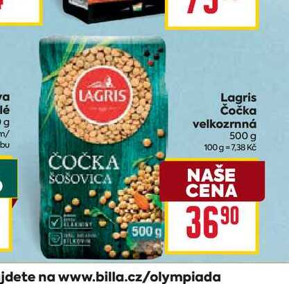 Lagris Čočka velkozrnná 500 g