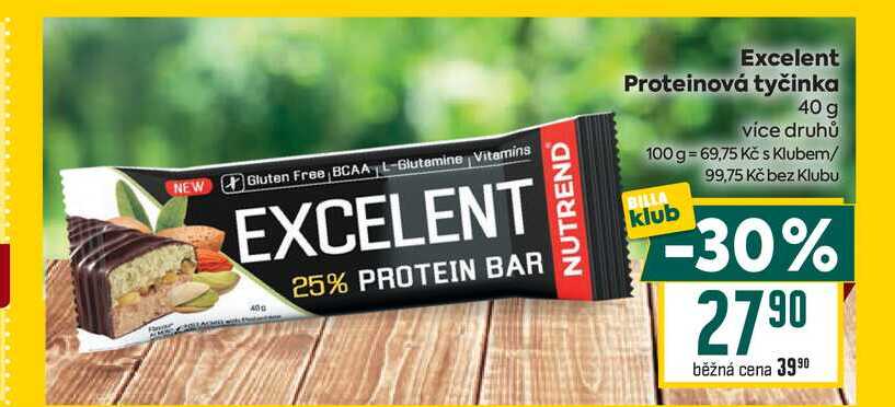 Excelent Proteinová tyčinka 40 g