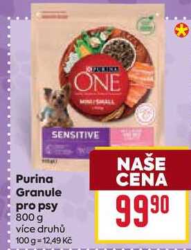 Purina Granule pro psy 800 g