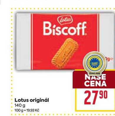 Lotus originál 140g