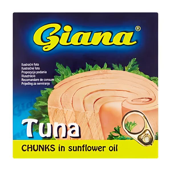 Giana Tuňák kousky ve slunečnicovém oleji