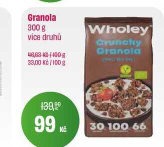 Granola 300 g více druhů