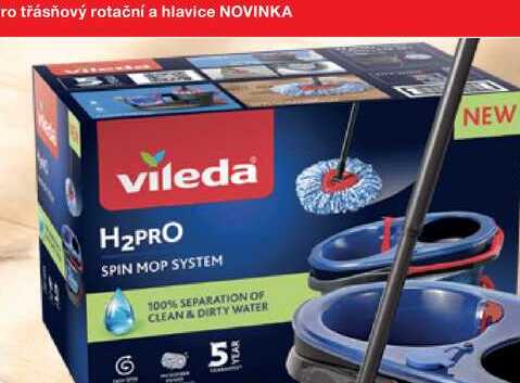 VILEDA mop H2Pro třásňový rotační