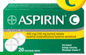 ASPIRIN C 20 šumivých tablet