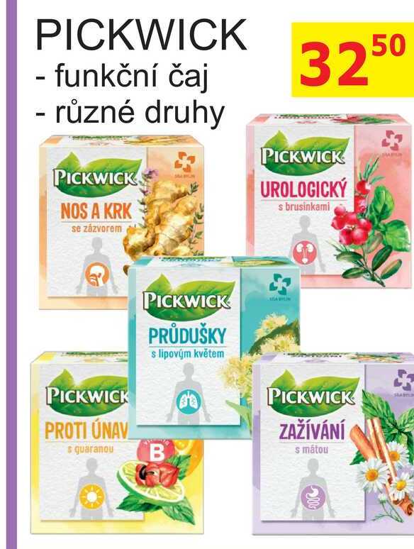 PICKWICK - funkční čaj 