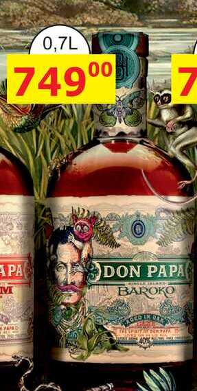 Don Papa Baroko 0,7l 40%