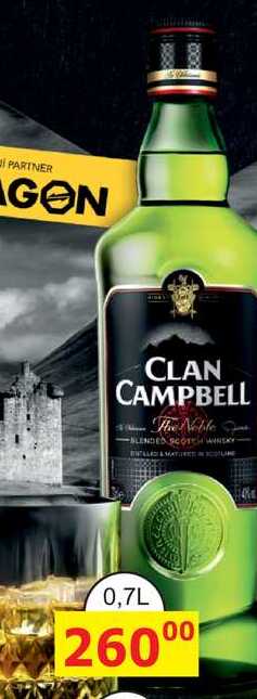CLAN CAMPBELL 0,7l