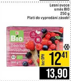 Lesní ovoce směs BIO 250 g 