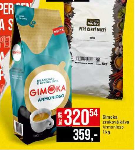 Gimoka zrnková káva Armonioso 1kg