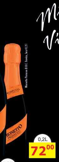 Mionetto Prosecco D.O.C. Treviso, brut 0,2l