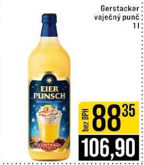 Gerstacker vaječný punč 1 l
