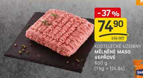 MĚLNĚNÉ MASO VEPŘOVÉ 600 g