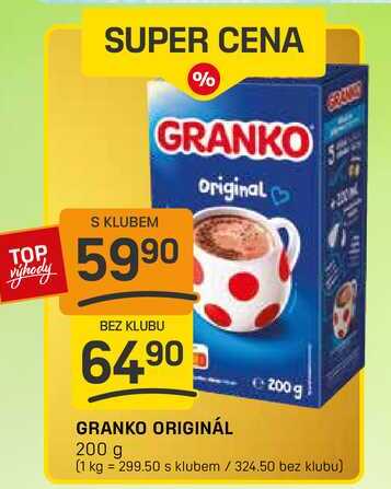 GRANKO ORIGINÁL 200 g