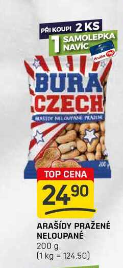 ARAŠÍDY PRAŽENÉ NELOUPANÉ 200 g