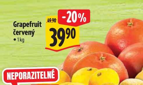 Grapefruit červený 1 kg