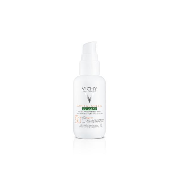 Vichy Capital Soleil UV-Clear denní péče SPF 50+ 40 ml
