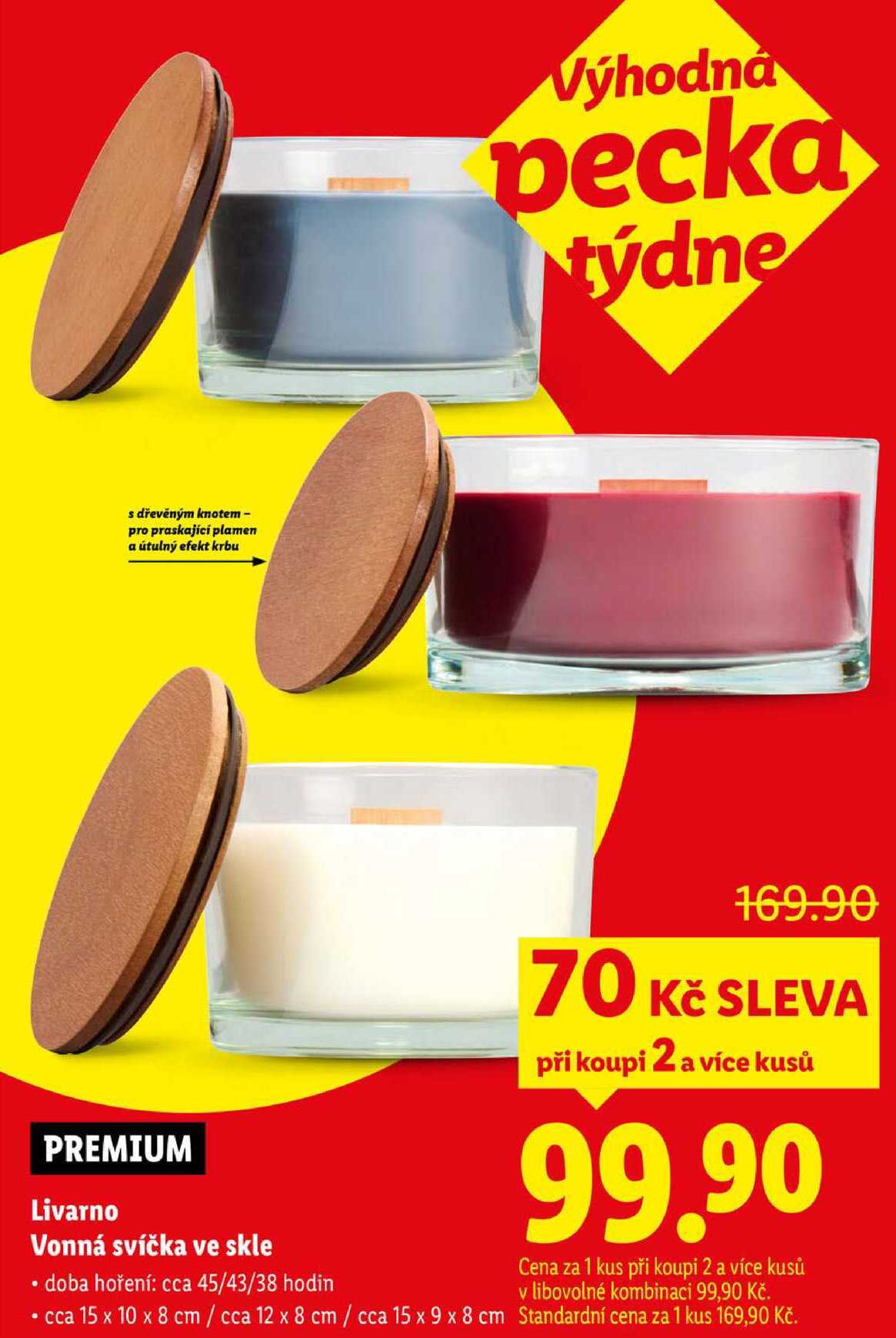 Livarno Vonná svíčka ve skle