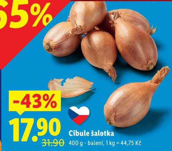 Cibule šalotka, 400 g