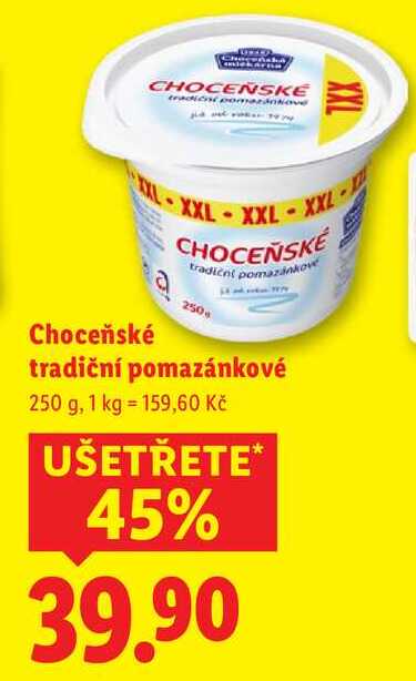 Choceňské tradiční pomazánkové, 250 g