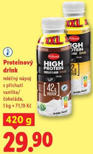 Proteinový drink, 420 g