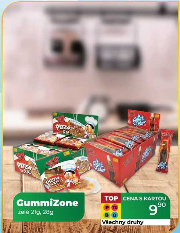 GummiZone želé 21g, 28g  