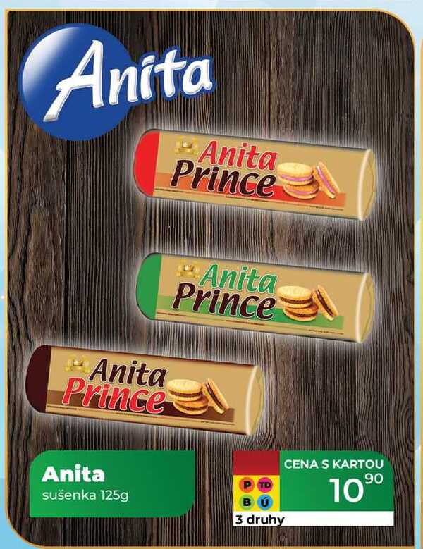 Anita sušenka 125g 