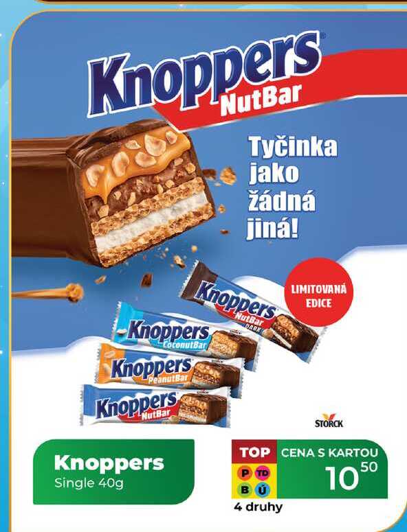 Knoppers Single 40g 