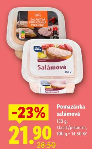 Pomazánka salámov, 150 g