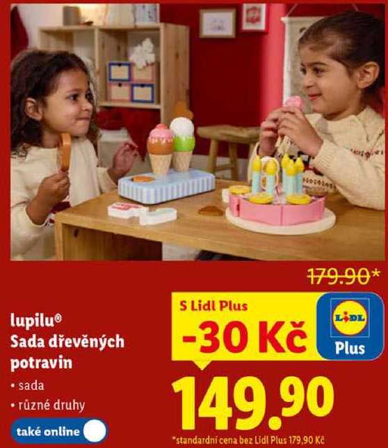 lupilu Sada dřevěných potravin