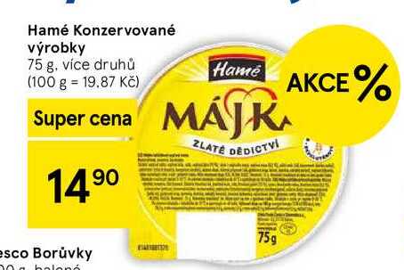 Hamé Konzervované výrobky, 75 g, více druhů