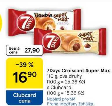 7Days Croissant Super Max, 110 g