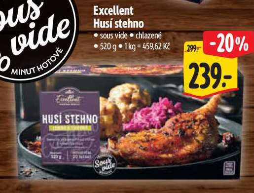 Excellent Husí stehno, 520 g