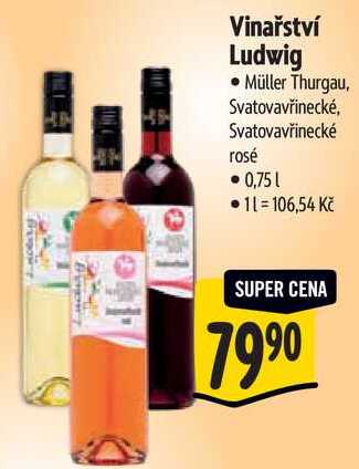 Vinařství Ludwig, 0,75 l