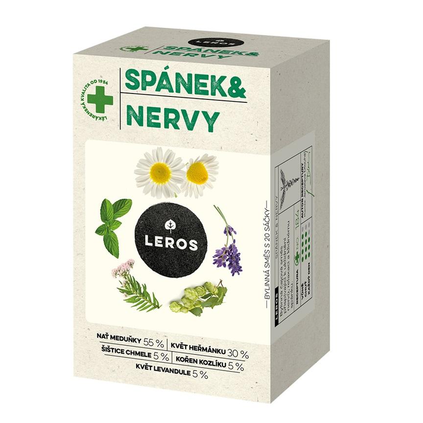 Leros Spánek&nervy čaj 20x1.3g