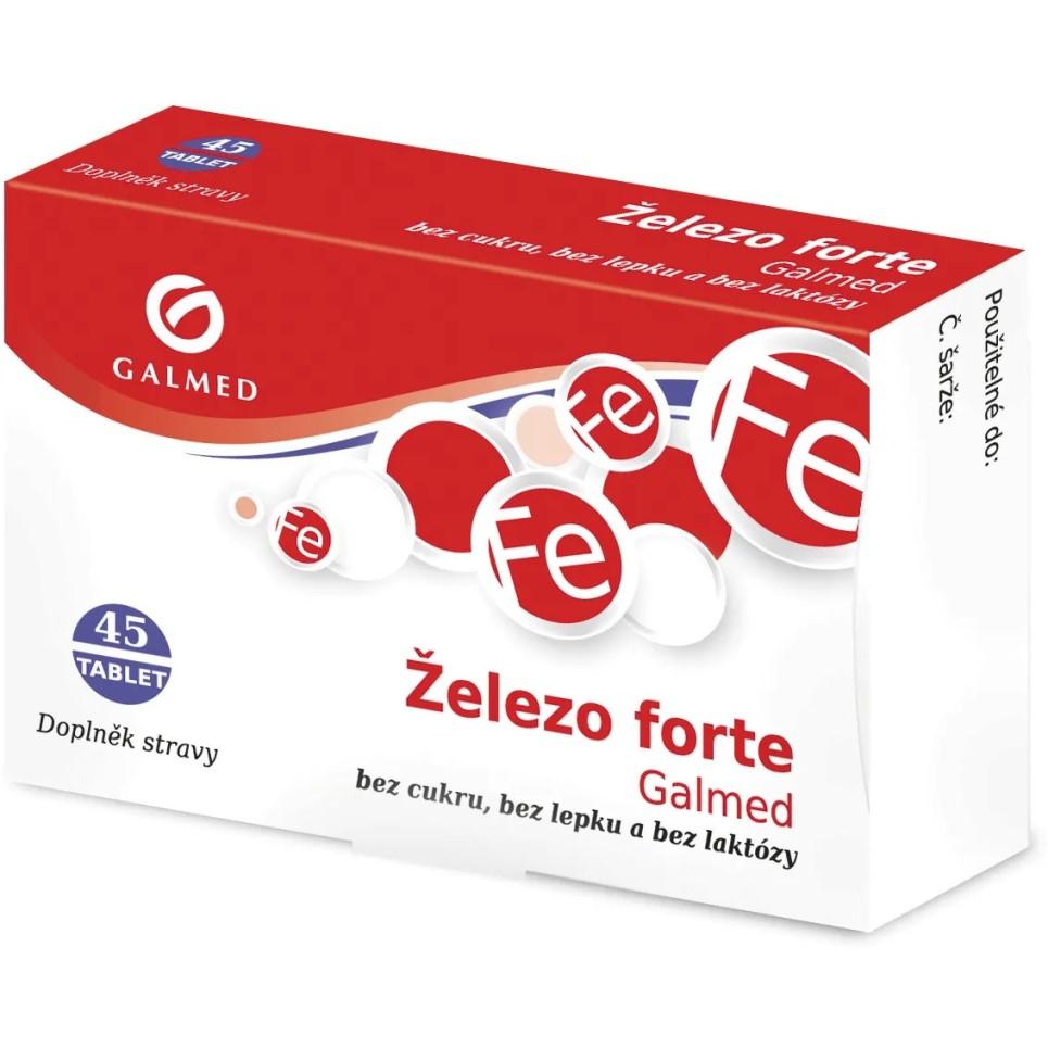 Železo forte 45 tablet Galmed
